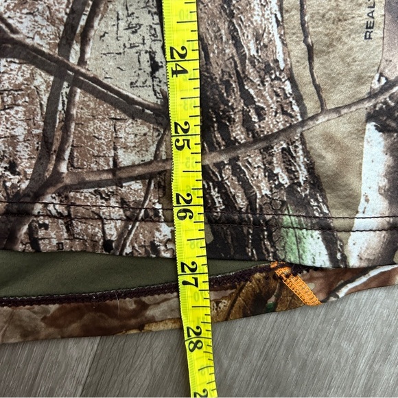 Realtree Scentlok Base Layer Camouflage Hunting Long Sleeve Thermal Undershirt - Picture 6 of 7